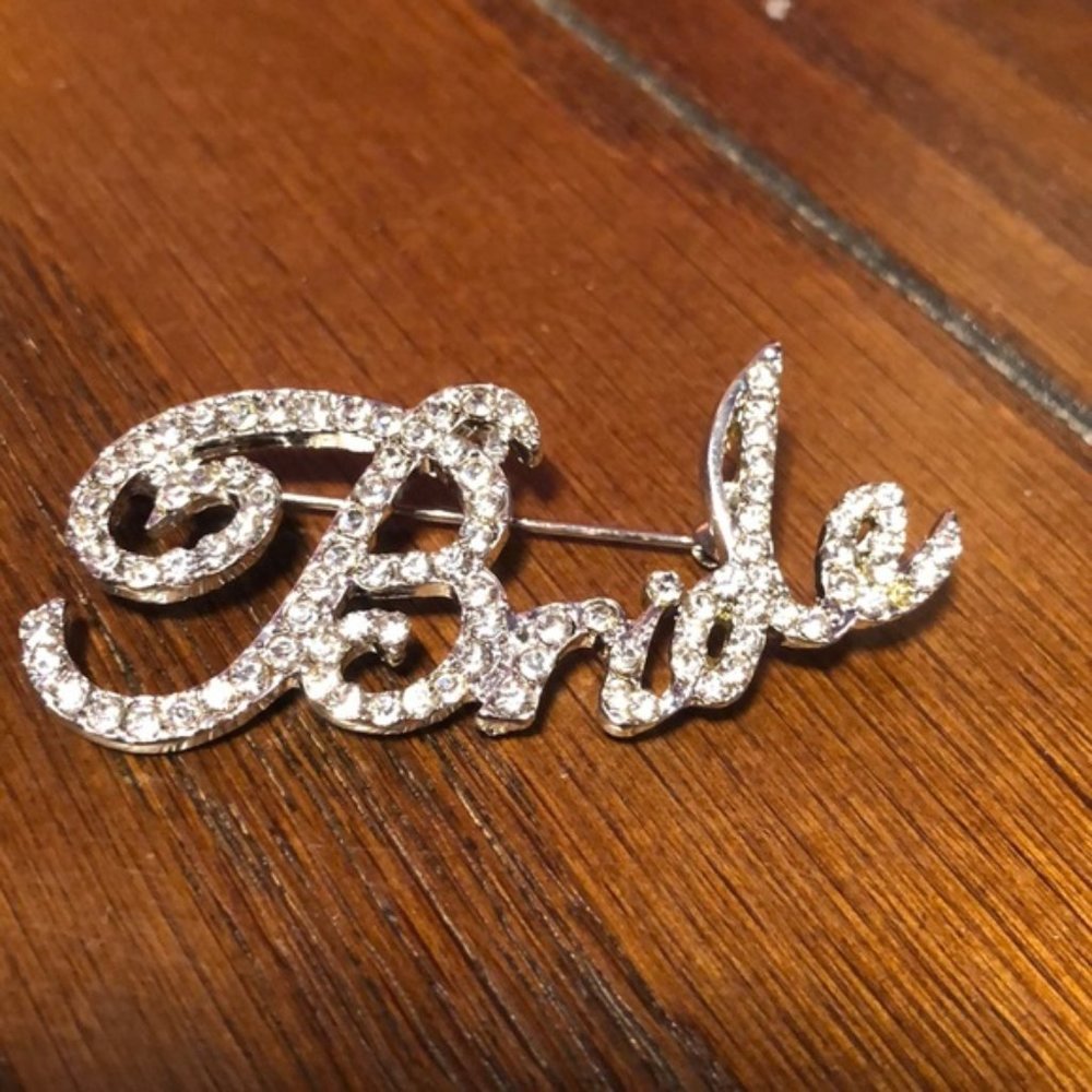 Rhinestone Bridal Brooch